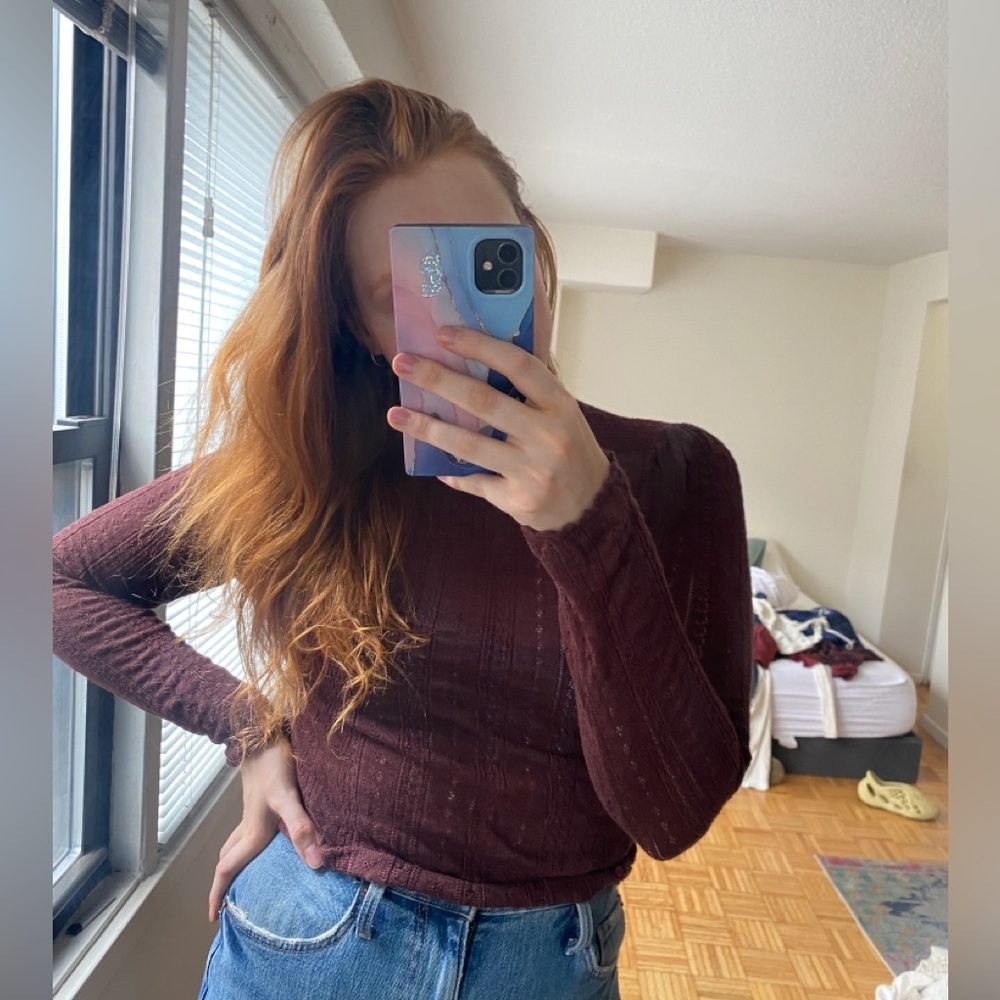 Doen alpaca/Silk knit turtleneck size small